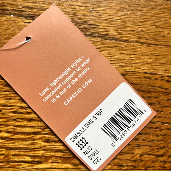 Capezio Camisole Leotard w/ Clear Transition Straps - Picture 3 of 3